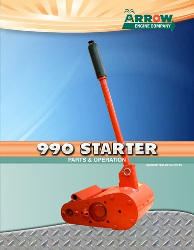Arrow 990 Starter Manual