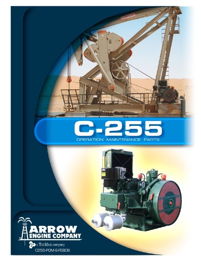 C-255 Operation Maintenance Parts