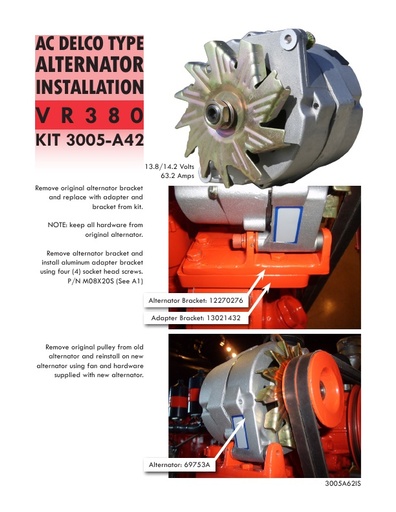 VR-380 Alternator