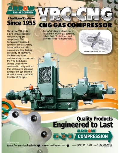 VRC-CNG Compressor Flier