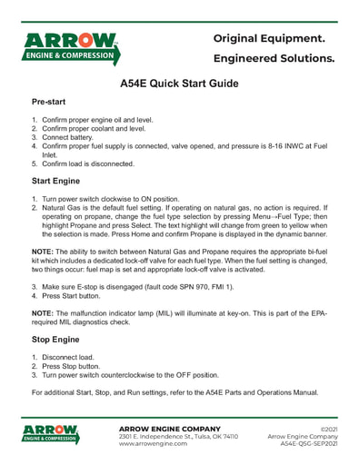 A54E Quick Start Guide